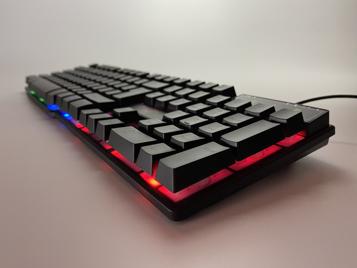 Игровая Клавиатура с Подсветкой HAVIT HV-KB504 Проводная в Стиле Механичекой Черная - изображение 1