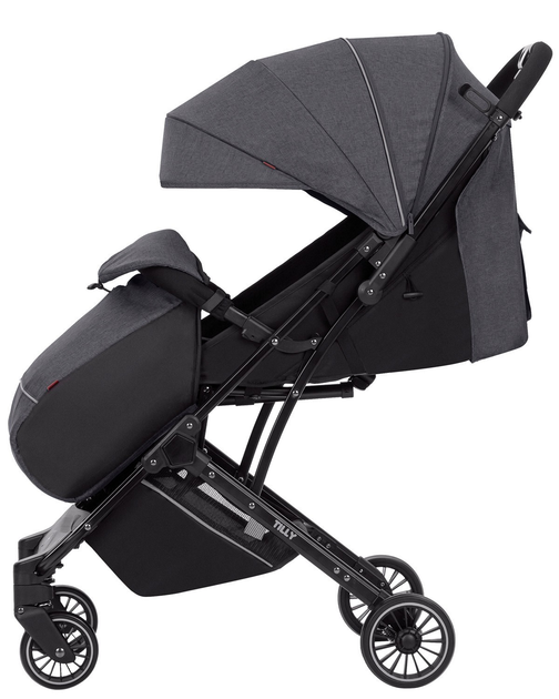 Дитяча прогулянкова коляска книжка Tilly Bella T-163 Dark Grey ...