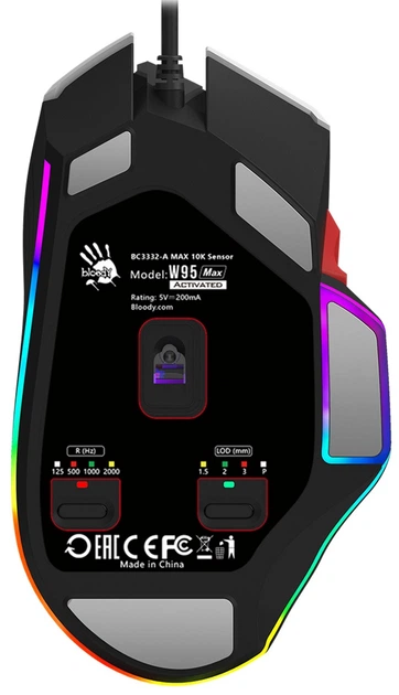 Мышь A4Tech Bloody W95 Max USB Naraka (4711421982153) – фото