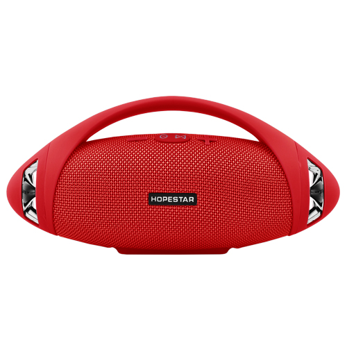 Портативная колонка HOPESTAR H37, Bluetooth, радио, PowerBank, speakerphone, красный - изображение 3
