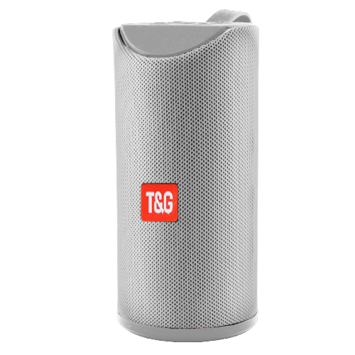 Портативна колонка TG113A, Bluetooth, радіо, speakerphone, сірий - зображення 3