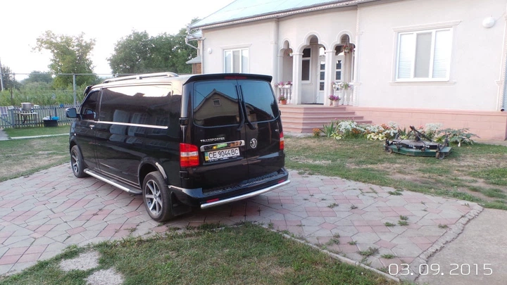 Спойлер Anatomik для Volkswagen T5 Transporter 2003-2010 годов (под покраску) - изображение 4