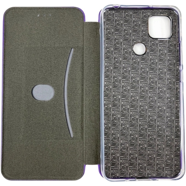 Чехол G.C. для Xiaomi Redmi 9C книжка магнитная Purple - Фото 2 Чехол G.C. для Xiaomi Redmi 9C книжка магнитная Purple - изображение 2