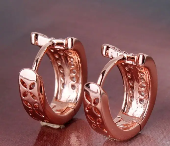 Женские серьги No brand 722 позолоченные - изображение 2