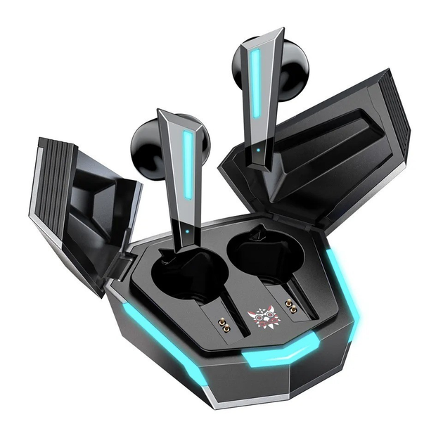 Беспроводные игровые наушники ONIKUMA T32 Наушники с зарядным кейсом и ...