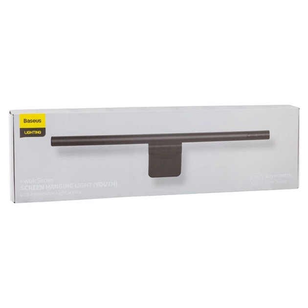 Лампа скрінбар світильник для роботи за комп'ютером Baseus I-wok Screen Hanging Light 5W DGIWK-B Чорний - зображення 4