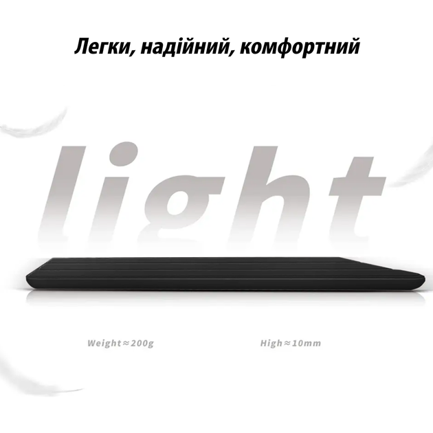 Чохол Fruct Magnetic Care для iPad 10.2 2019/2020/2021/2022 Протиударний З тримачем для стилуса Black - зображення 4