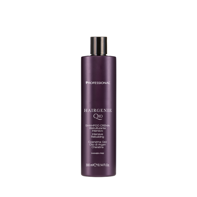 Крем-шампунь Professional відновлюючий Hairgenie Q10 300 мл 8057007120486 - Фото 1 Крем-шампунь Professional відновлюючий Hairgenie Q10 300 мл 8057007120486 - зображення 1