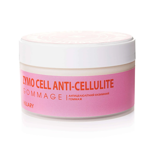 Антицеллюлитный энзимный гоммаж Hillary Anti-cellulite Gommage Zymo Cell 200 мл 2314953575064 - изображение 2