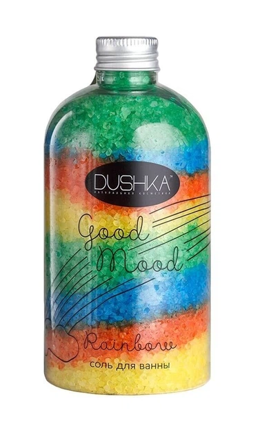 Соль для ванны Rainbow Dushka 450 г - Фото 1 Соль для ванны Rainbow Dushka 450 г - изображение 1
