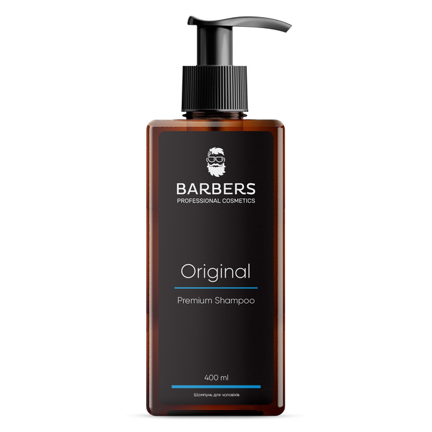 Шампунь для мужчин Barbers для ежедневного использования Original 400 ...