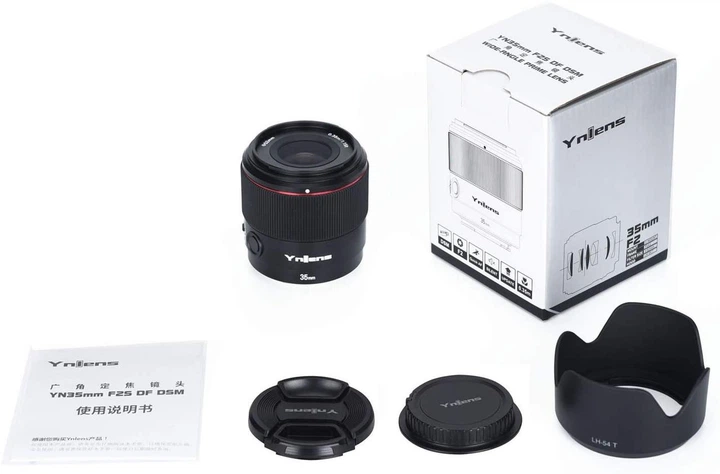 Объектив Yongnuo YnLens YN35mm F2S DF DSM (для Sony E/FE - mount- автофокусный) - изображение 7