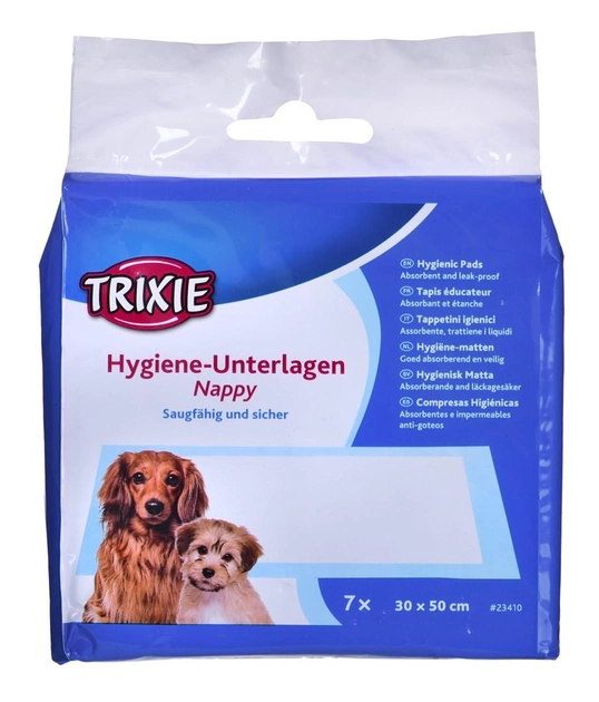 Пелюшки для собак Trixie 23410 30х50 см 7шт (4011905234106) - зображення 1