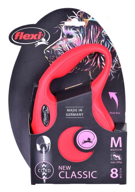 Повідець Flexi New Classic M 8м Червоний (4000498022801) - зображення 2