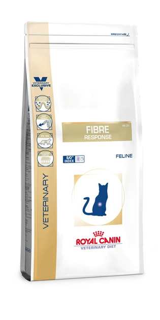 Sucha karma dla kotów z problemami gastrycznymi ROYAL CANIN Vet Fibre Response 4 kg (3182550771344) - obraz 1