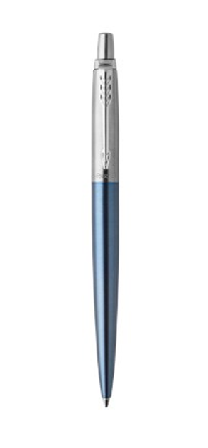 Ручка кулькова Parker Jotter 17 Waterloo Blue CT BP Синя Блакитний корпус (16 832) - зображення 1