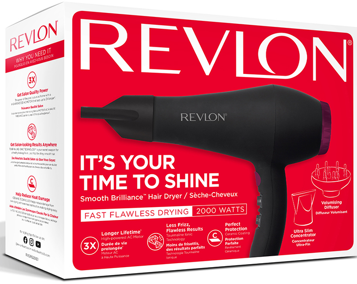 Фен Revlon Perfect Heat Smooth Brilliance (RVDR5251E1) - зображення 15