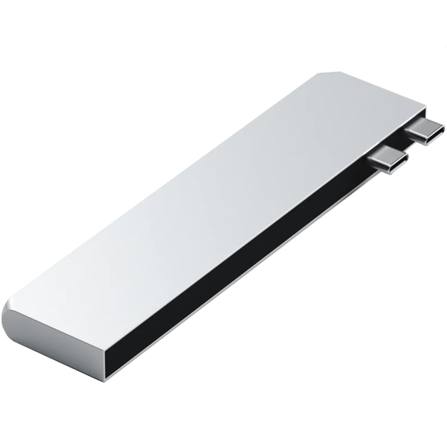 Хаб-адаптер Satechi Aluminum USB-C Pro Hub Slim Adapter, Silver (ST-HUCPHSS) - изображение 3