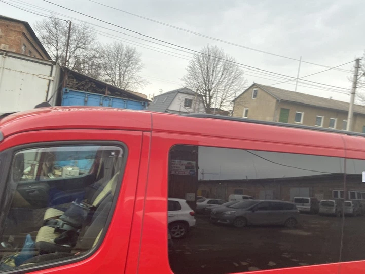 Рейлинги DD 265 см, Черный Матовый, Чугунная Ножка для Mercedes Sprinter W906 2006-2018 гг - изображение 6