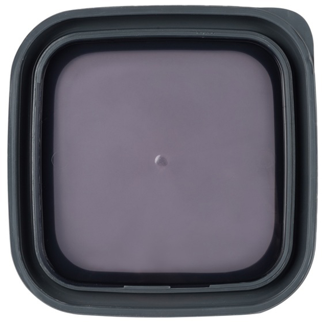 Контейнер для сыпучих продуктов Violet House 0309 Transparent Black 0.5 л (0309 Transparent Black) - изображение 4