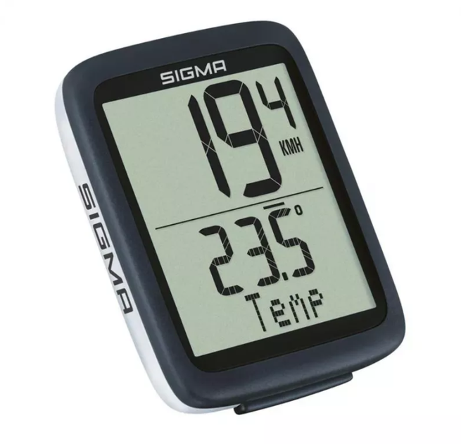 Велокомп'ютер бездротовий Sigma Sport BC 10.0 WL Black-White - Фото 1 Велокомп'ютер бездротовий Sigma Sport BC 10.0 WL Black-White - зображення 1