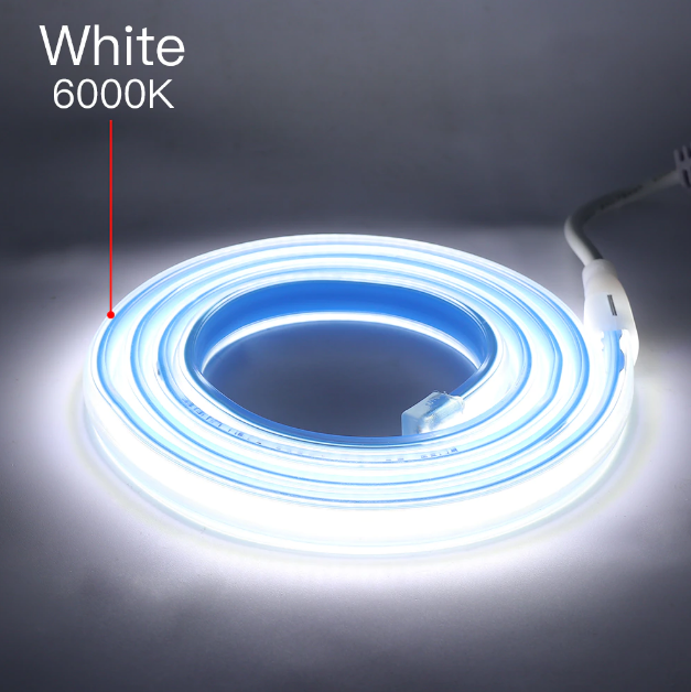 Светодиодная LED лента СОВ PROLUM™ 220V 280 LED IP68 12 ММ Series "S" Белый (5500-6000К) 361006 - Фото 7 Светодиодная LED лента СОВ PROLUM™ 220V 280 LED IP68 12 ММ Series "S" Белый (5500-6000К) 361006 - изображение 7