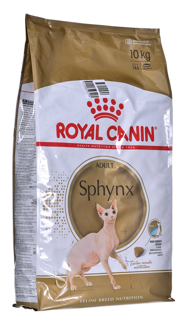 Sucha karma dla dorosłych kotów Royal Canin Sphynx Adult 10 kg (3182550758857) (2556100) - obraz 1