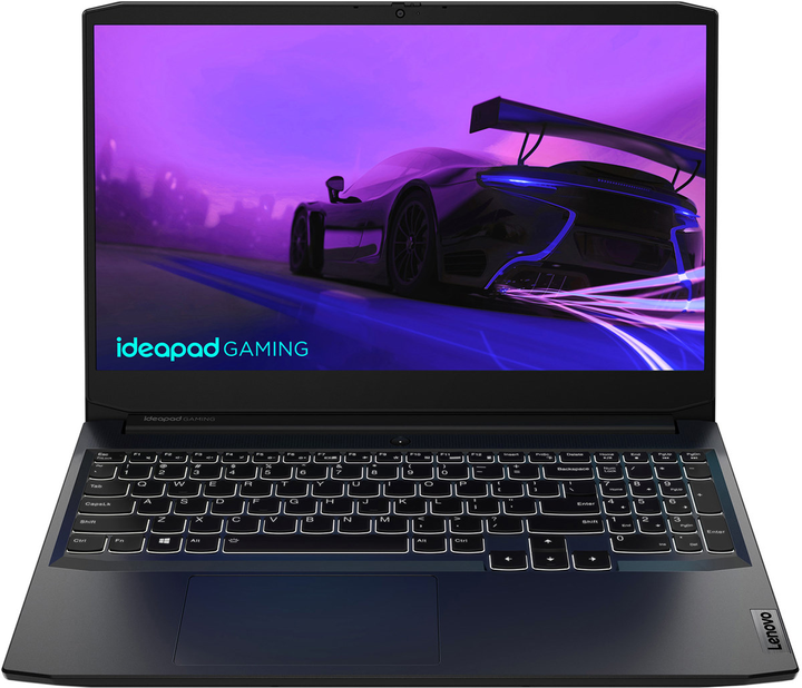 Ноутбук Lenovo IdeaPad Gaming 3 15IHU6 (82K101F1PB) Shadow Black - зображення 1