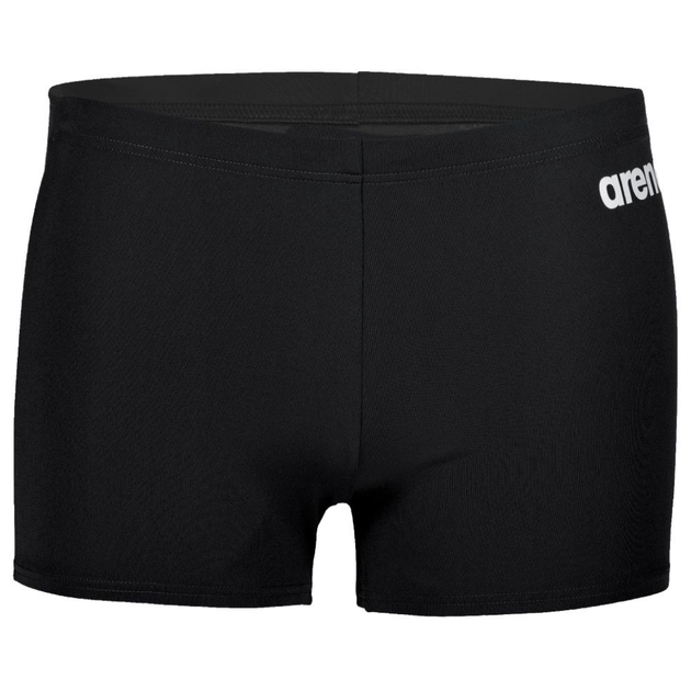 Мужские плавки для плавания в бассейне Arena Team Swim Short Solid (004776-550) черно-белый 80 - изображение 4