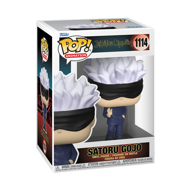 Фигурка коллекционная аниме Funko Pop Сатору Годжо Jujutsu Kaisen Gojo #1114 винил 10 см (FP JK G 1114) - изображение 3