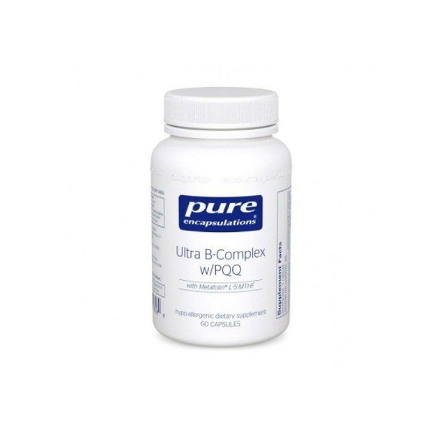 В комплекс Pure Encapsulations Ultra B-Complex с PQQ 60 Caps PE-01316 ...