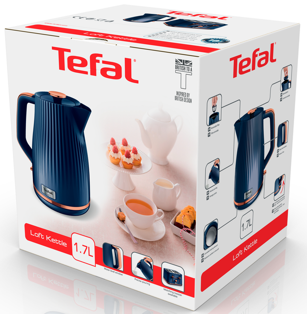 Czajnik elektryczny Tefal LOFT KO251430 - obraz 6