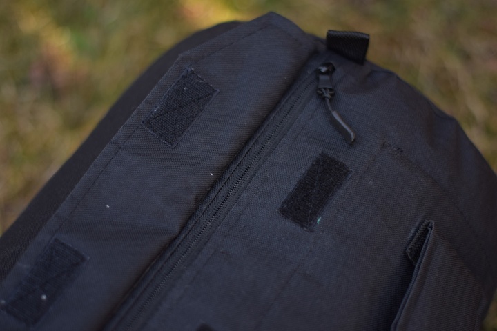 Военный баул на 35 литров армейский ВСУ тактический сумка рюкзак баул походный для вещей цвет черный - изображение 2