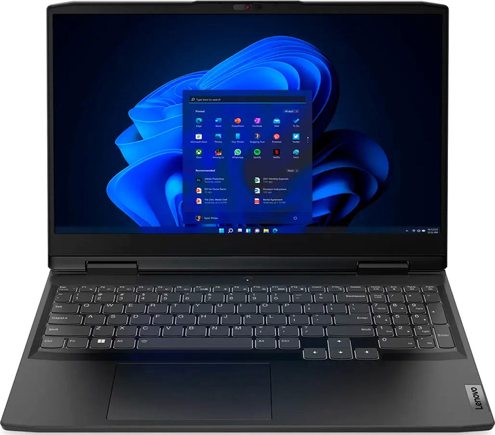 Ноутбук Lenovo IdeaPad Gaming 3 16IAH7 (82SA007QPB) Onyx Grey - зображення 1