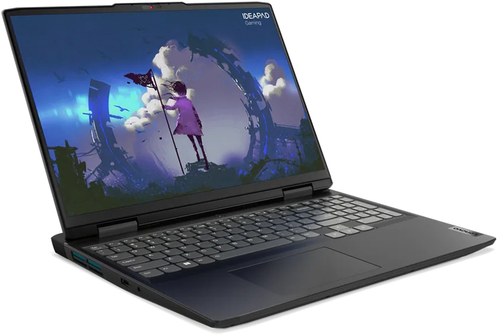 Laptop Lenovo IdeaPad Gaming 3 16IAH7 (82SA007MPB) Onyx Grey - obraz 2