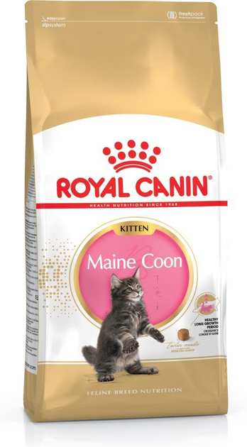 Sucha karma dla kociąt rasy Royal Canin Mainecoon Kitten 4 kg (3182550770958) - obraz 1
