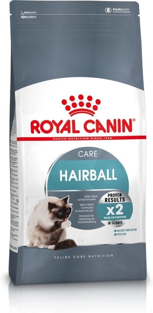 Sucha karma dla kotów Royal Canin Hairball Care 10 kg (2534100/11401) (3182550721424/0262557721757) - obraz 1