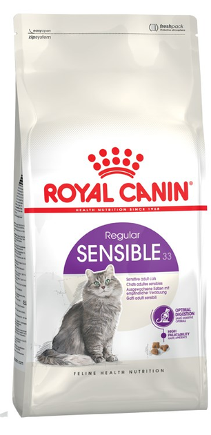 Сухой корм для котів Royal Canin Sensible 4 кг (3182550702331) (2521040) - зображення 1