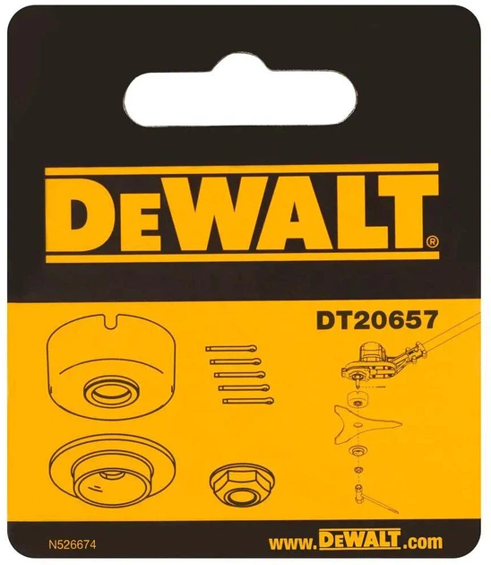 Adapter noża/podkładka przejściowa DeWALT z mocowaniem do noży DCM571 DT20657-QZ - obraz 3