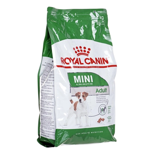 Сухий корм для собак Royal Canin Mini Adult дрібних порід старше 10 місяців 4 кг (3182550727822) (727822) (3001040) - зображення 1