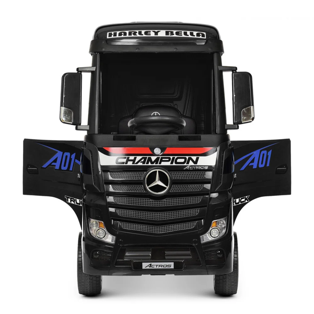 Дитячий електромобіль Вантажівка Bambi M 4208EBLR-2 Mercedes-Benz до 30 кг - зображення 4