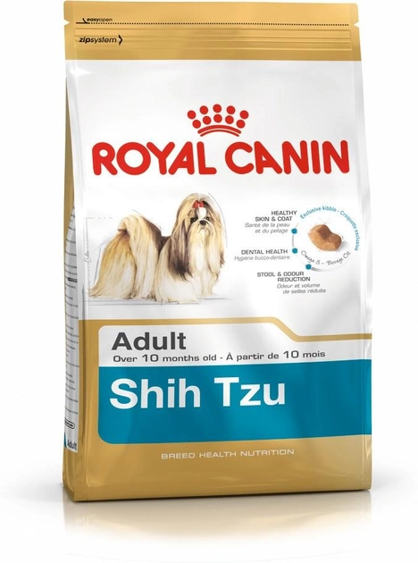 Sucha karma dla psów Shih Tzu Royal Canin 1.5kg (3182550743228) - obraz 1