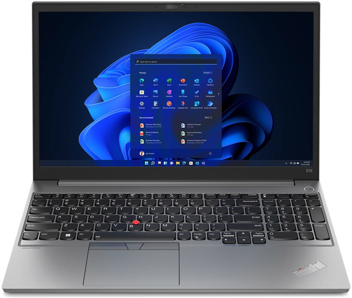 Ноутбук Lenovo ThinkPad E15 Gen 4 (21E600DXPB) Metallic - зображення 1