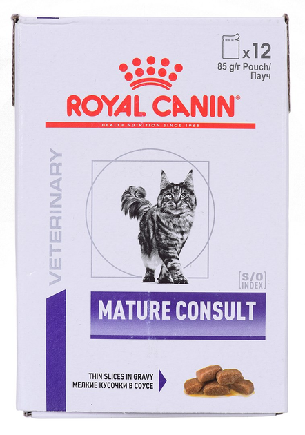 Вологий корм ROYAL CANIN Vet Mature Consult для кішок похилого віку 12x85 г (9003579015681) - зображення 2