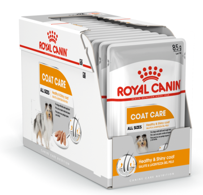 Royal Canin Ccn Wet Coat Beauty Loaf 12 szt x 85g (9003579009413) - obraz 1