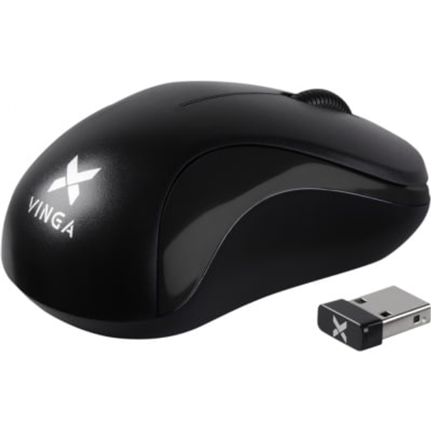Комп'ютерна бездротова миша Vinga MSW-882 black - изображение 2