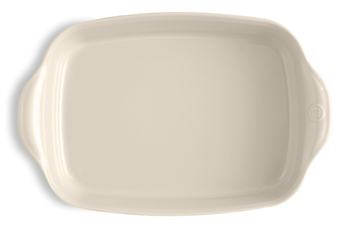 Форма для запікання прямокутна Emile Henry Ovenware 42,5х28 см кремова (029654) - Фото 2 Форма для запікання прямокутна Emile Henry Ovenware 42,5х28 см кремова (029654) - изображение 2