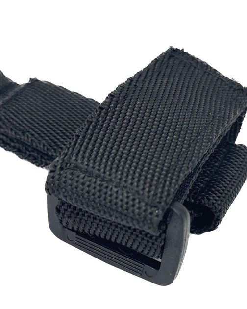 Тримач з поворотним карабіном для кріплення рукавичок на пояс/ рюкзак/плитоноску/РПС Чорний - зображення 2