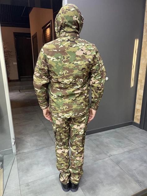 Тактична куртка Special, Softshell, Мультикам, розмір M, демісезонна флісова куртка для військових софтшелл - зображення 2
