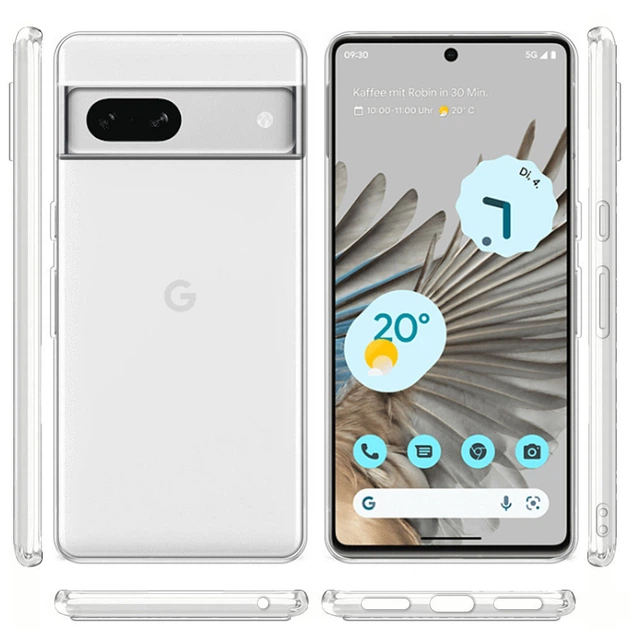 Чехол Ultra Clear Case Google Pixel 7A Прозрачный (46139) - Фото 3 Чехол Ultra Clear Case Google Pixel 7A Прозрачный (46139) - изображение 3